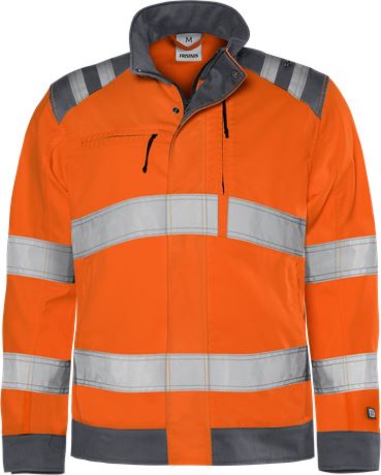Fristads Kansas 131976-286 High Vis Green Jacke Kl. 3 4067 GPLU Gr.M Warnschutz-