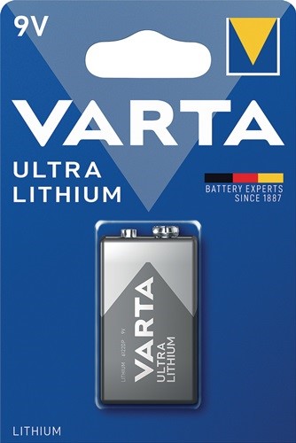 VARTA 06122 301 401 Batterie ULTRA Lithium 9 V 6LP3146 1150 mAh 6122