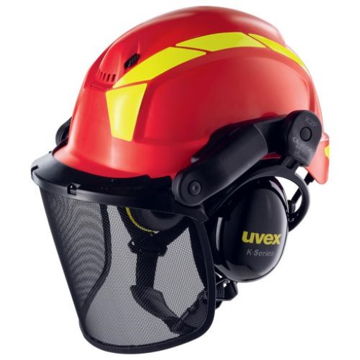 Uvex 9774238 Schutzhelm pheos 9774238 rot mit Lüftungen