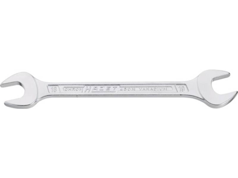 HAZET 450N-17X19 Doppelmaulschlüssel 450N 17 x 19 mm Länge 220,9 mm verchromt