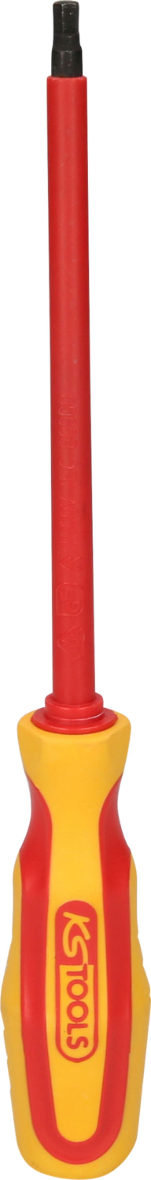 KS Tools 117.1636 Innensechskant-Schraubendreher mit Schutzisolierung, 5mm