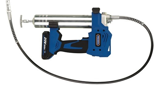 PRESSOL 18051 Akku-Fettpresse PROFESSIONAL 20 V / 2,0 Ah f.400g Fettkart. DIN 12