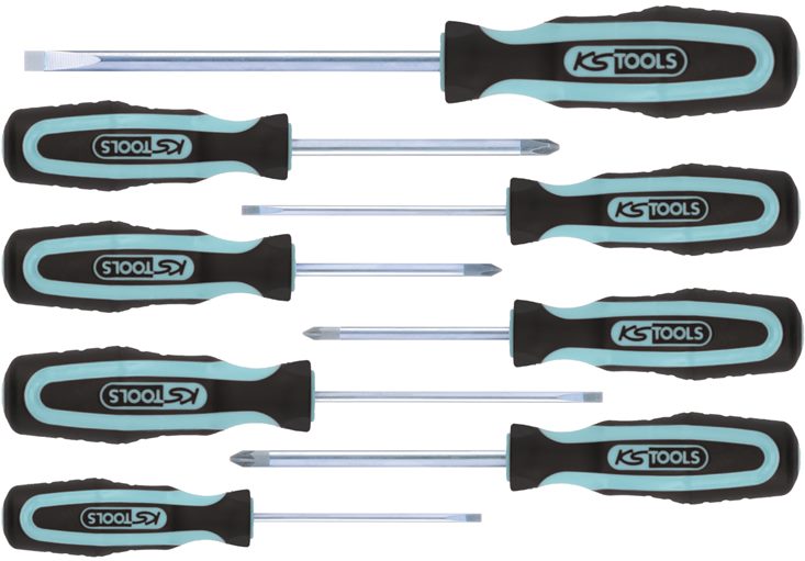 KS Tools 153.2000 EDELSTAHL Schraubendreher-Satz, 8-tlg.