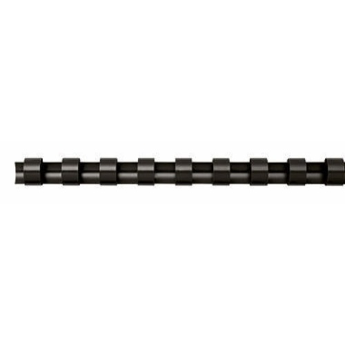 Fellowes Plastikbinderücken COMB 5346108 10mm schwarz 100 St./Pack.
