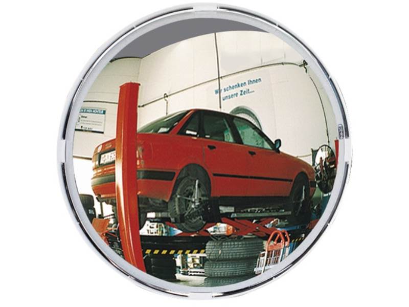 SPL 516 Mehrzweckspiegel  D.600 mm Kunststoff, weiß für 2 Richtungen 11 m