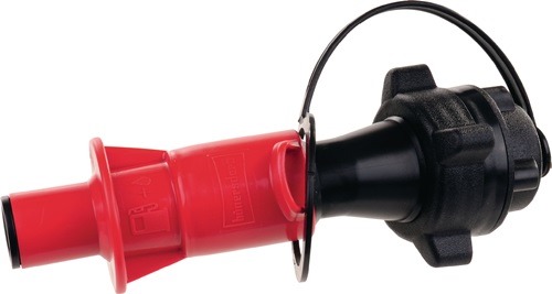 HÜNERSDORFF 819800 Sicherheitseinfüllsystem  für Kraftstoffe  schwarz/rot