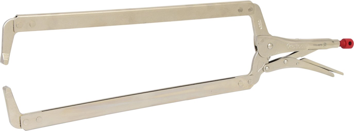 KS Tools 115.0573 Schweiß-Klammer-Gripzange, XL, 610mm