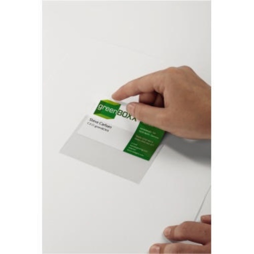 DURABLE Selbstklebetasche Pocketfix 829319 57x90mm sk tr 100 St./Pack.