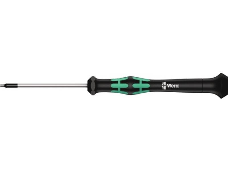 WERA 05118066001 Elektronik-Feinmechanik-Schraubendreher 2054 6-KT. 1,5 mm Kling
