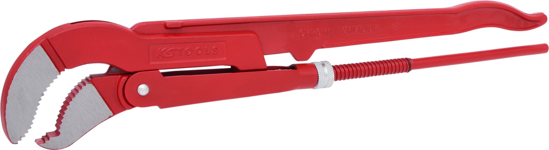KS Tools 113.3000 45° gewinkelte Eckrohrzange, 3''
