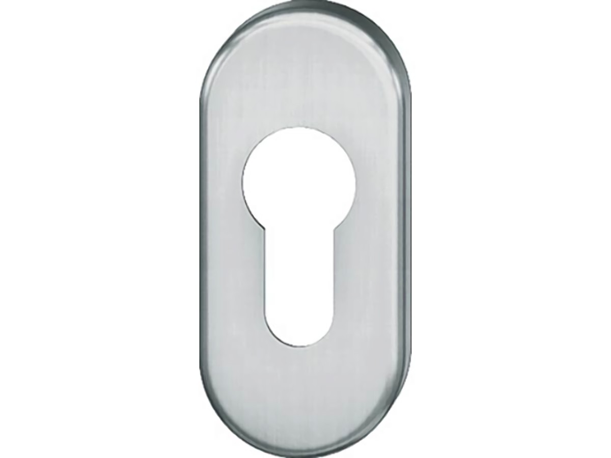 FSB 0 17 1757 00000 6204 Schlüsselrosette 17 1757 Edelstahl 6204 blind oval