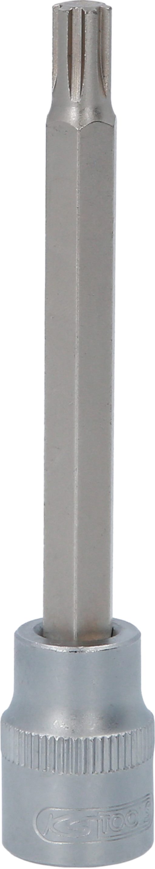 KS-Tools 917.3932 3/8'' Bit-Stecknuss für RIBE-Schrauben, M7, 100 mm
