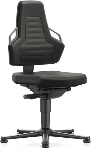 BIMOS 9030-2000-3285 Arbeitsdrehstuhl Nexxit Bodengleiter Grifffarbe grau Skinte