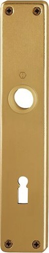 HOPPE 6030621 Langschildpaar 202SP F4 / bronzefarbig F4 BB 72 mm