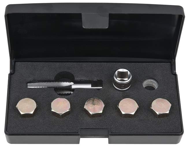 KS Tools 150.4915 Ölablassschrauben-Gewindereparatur-Satz M12 x 1,5