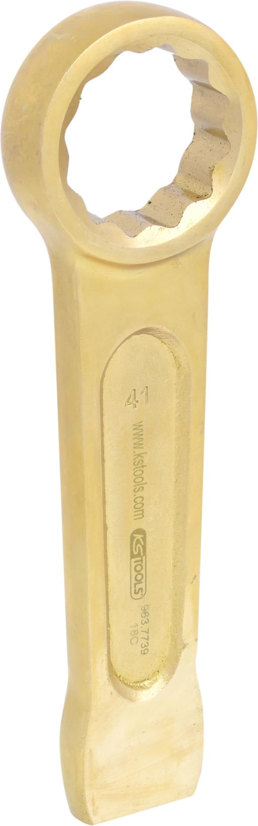 KS Tools 963.7739 BRONZEplus Schlag-Ringschlüssel 41 mm