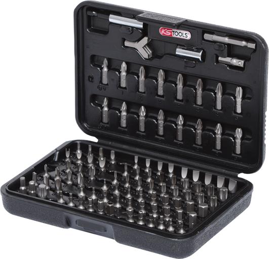 KS Tools 911.2026 1/4'' CLASSIC Bit-Satz, 100-tlg.