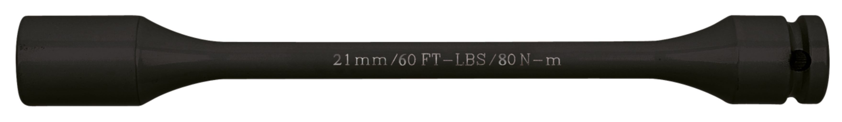 KS Tools 515.1479 1/2'' Torsions-Drehmomentbegrenzer-Stecknuss, 21mmx80Nm