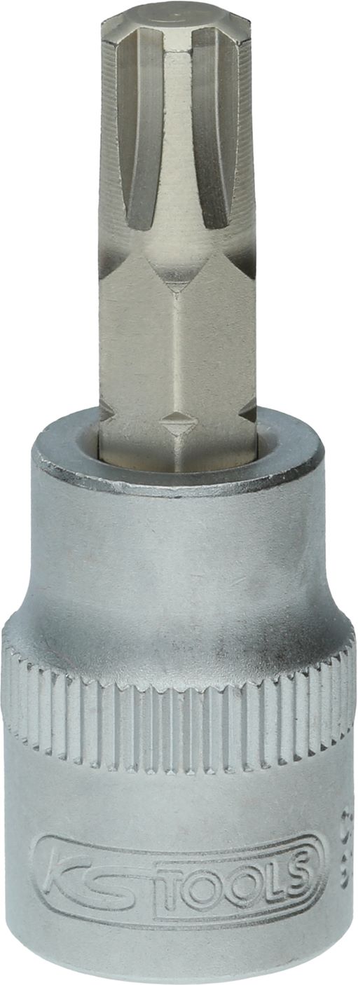 KS-Tools 917.3925 3/8'' Bit-Stecknuss für RIBE®-Schrauben, M8, Länge 48 mm