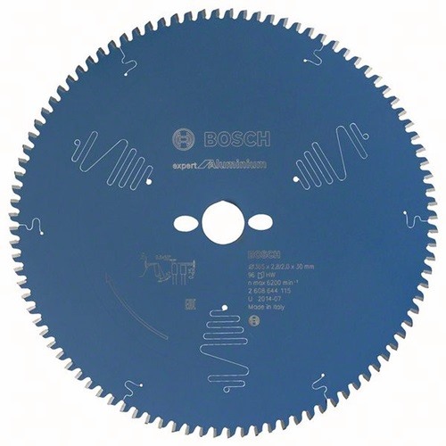 BOSCH 2608644115 Kreissägeblatt EXPERT for Aluminium Außen-Ø 305 mm Zähnezahl 96