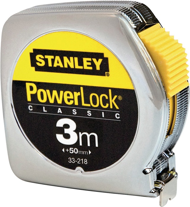 STANLEY 0-33-194 Taschenrollbandmaß PowerLock® Länge 5 m Breite 19 mm mm/cm EG I