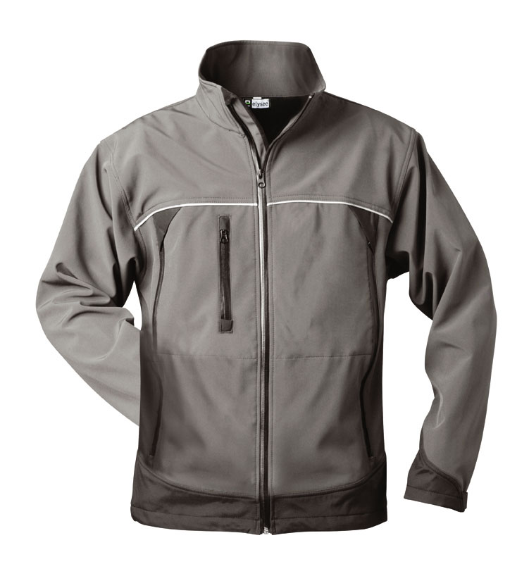 Gr .3XL (66/68) *BETA* SOFTSHELL JACKE grau *BETA* Softshell jacket