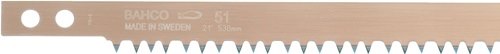 BAHCO SE-51-21 Bügelsägeblatt  Blattlänge 525 mm Dreieck-Gruppenzahn für trocken