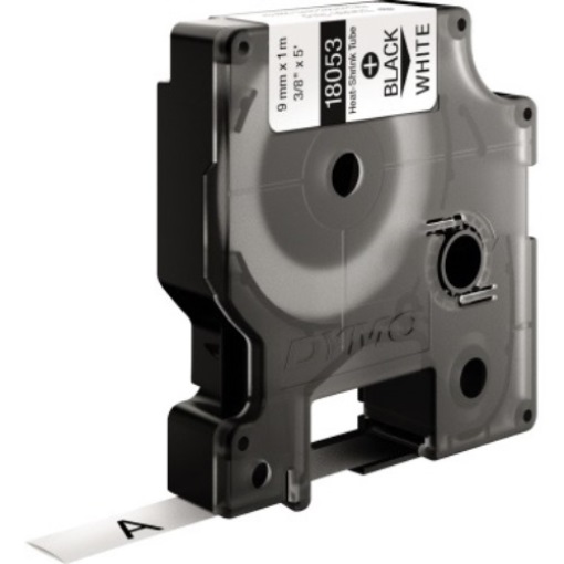 DYMO Heißschrumpfschlauch 18053 9mm weiß