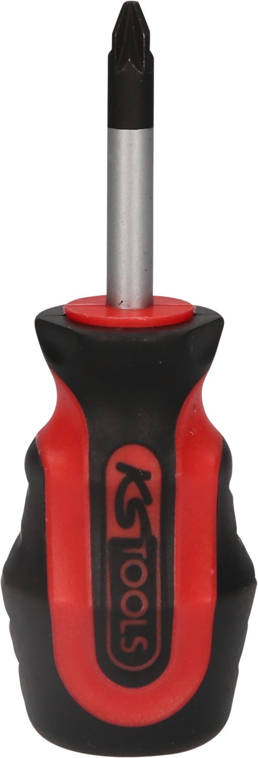 KS Tools 159.1046 ERGOTORQUEplus Schraubendreher, kurz, PZ2