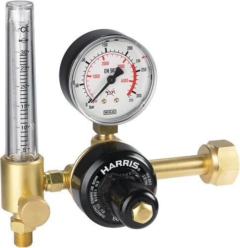 HARRIS 801-30FLAR Flaschendruckminderer 801 ArgonCO2 200 bar Flowmeter 30 l/min