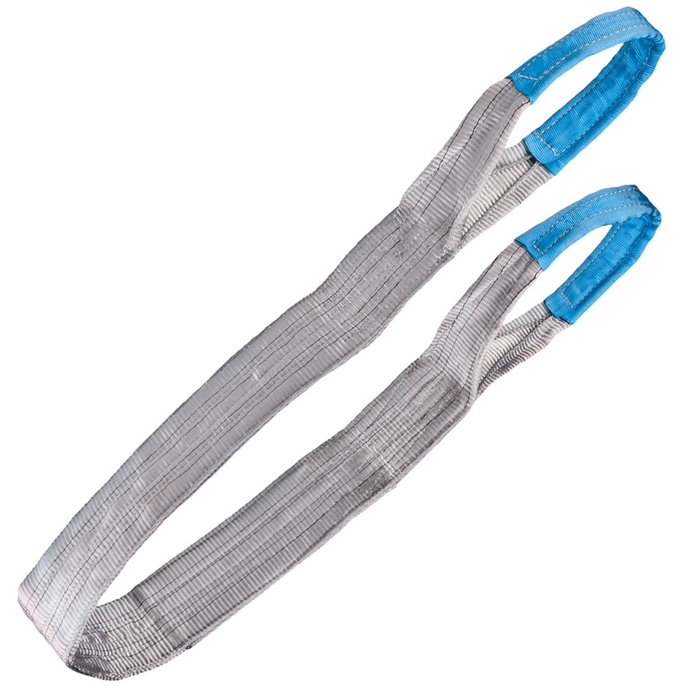 Gr .4 Meter HEBEBAND, WLL 4000 KG, GRAU grau lifting belt, WLL 4000 KG, GREY
