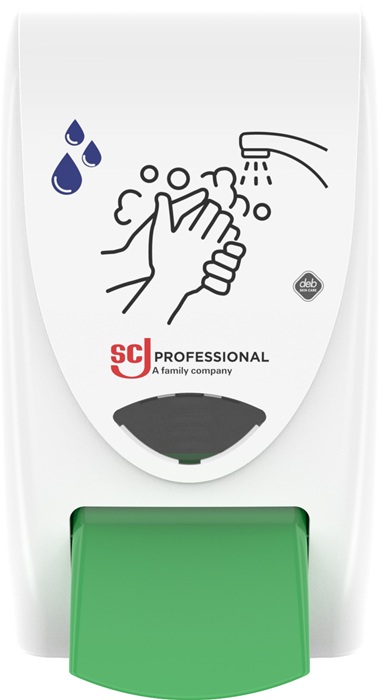 SC JOHNSON LGT2FXGER Spender Hautreinigung Schaum H285xB135xT135ca.mm 2 l weiß/grün  aus Kunststoff · für 2 Liter Kartuschen