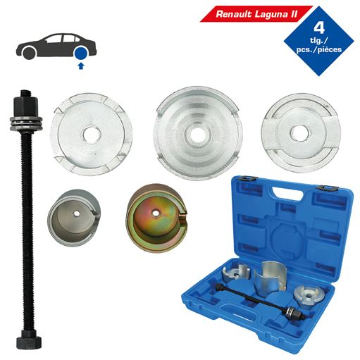 Brilliant Tools  BT672100 Silentlager-Werkzeug-Satz, für Renault, 4-tlg