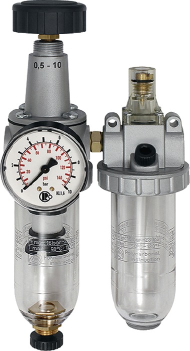 RIEGLER 101049 Wartungseinheit Standard Gewinde mm 19,17 halbautomatisch BG III