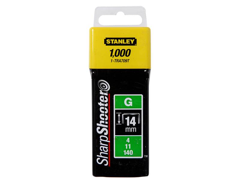 Stanley 1-TRA709T Klammern Typ G 14mm 1000 St