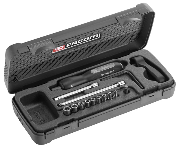 Facom A.404J1 Drehmomentschrauber 2 - 10 Nm, 15-tlg