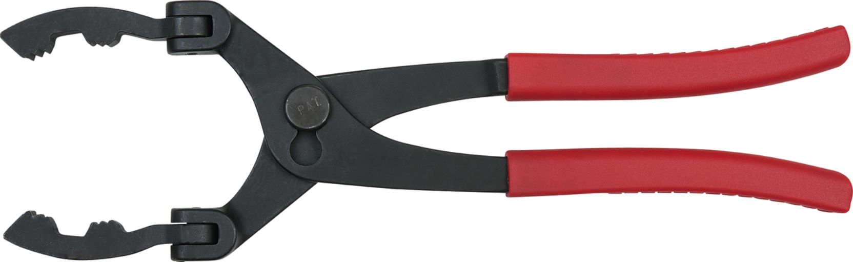 KS Tools 150.3129 Kraftstofffilter-Zange mit abwinkelbaren Backen, Ø 57-120mm