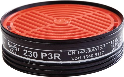 EKASTU 422275 Partikelfilter 230 EN 143 P3 f. Polimask 230/GAMMA/Silikone