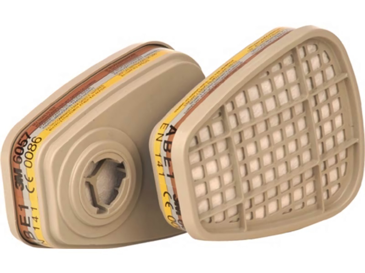 3M 7100006000 Kombinationsfilter 6057 A1 B1 E1 EN143:2000 f. Serie 6200 + 6800 +