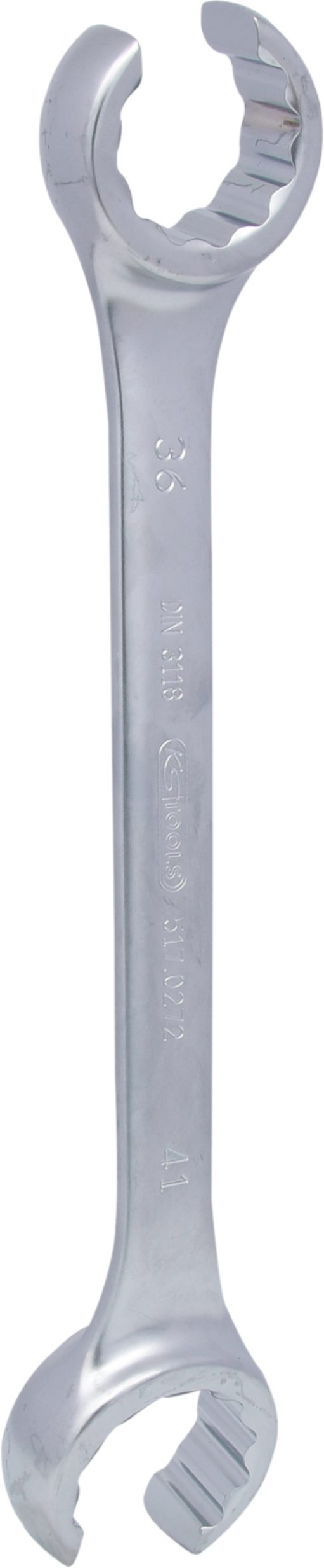 KS Tools 517.0272 CLASSIC Offener Doppel-Ringschlüssel, abgewinkelt, 36x41mm