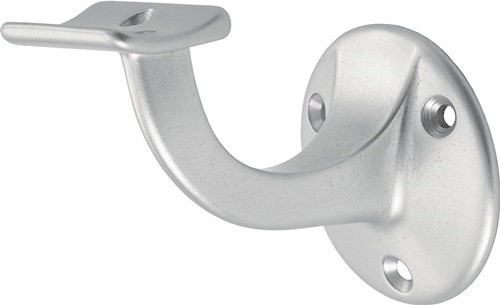 HERMETA 3500-01E Handlaufträger 3500 Aluminium silberfarbig eloxiert Durchmesser