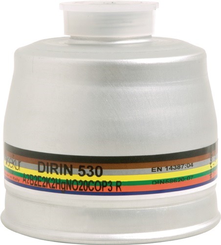EKASTU 322888 Mehrbereichskombifilter DIRIN 530 A2B2E2K2 HgNO 20CO-P3  f.