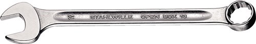 STAHLWILLE 40081616 Ringmaulschlüssel OPEN BOX 13 SW 16 mm Länge 180 mm Form A C