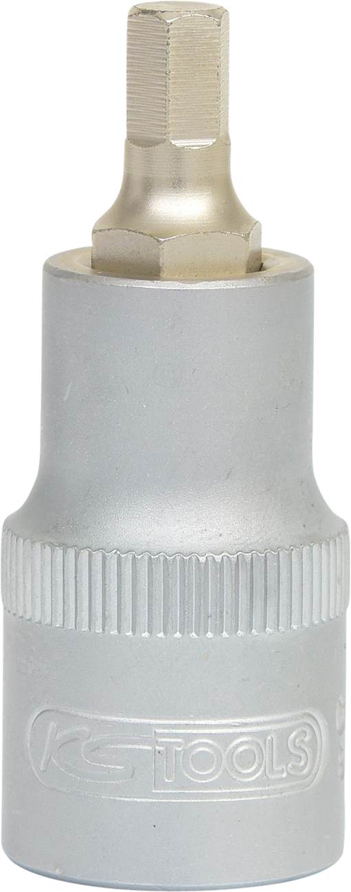 KS Tools 917.1323 1/2'' Bit-Stecknuss Innensechskant, kurz, 9/16''