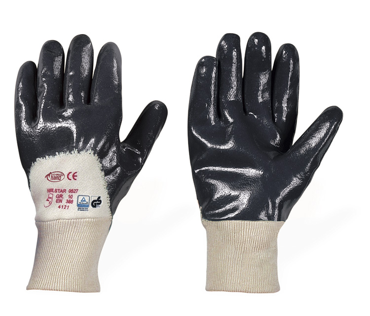 Gr .10 *NITRILSTAR* STRONGHAND® HANDSCHUHE blau *NITRILSTAR* STRONGHAND® GLOVES