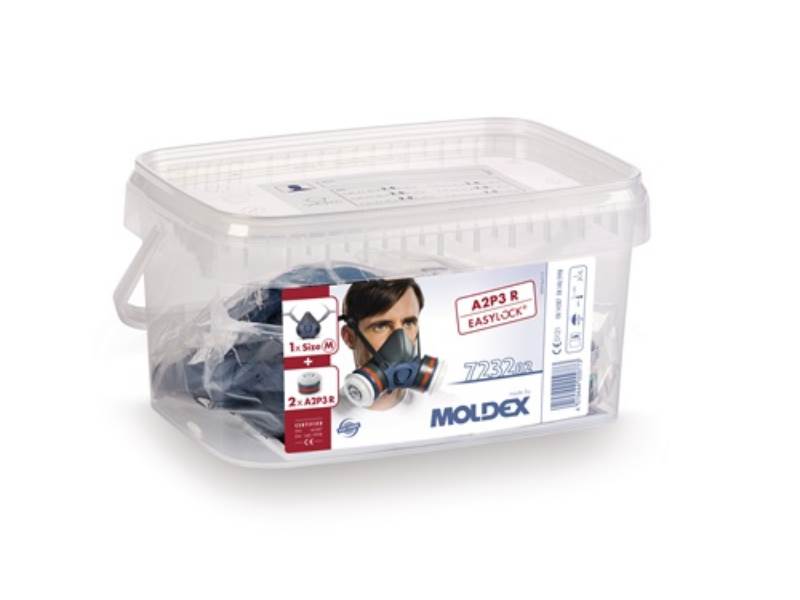 MOLDEX 723202 Atemschutzbox 723202 1x700201,2xA2P3 Filter 923001