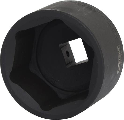 KS Tools 515.1785 1'' Sechskant-Kraft-Stecknuss, kurz, 85mm