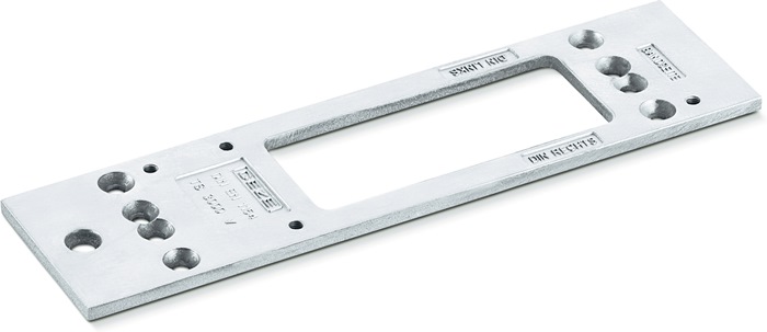 GEZE 11230 Montageplatte  silber passend für TS 3000