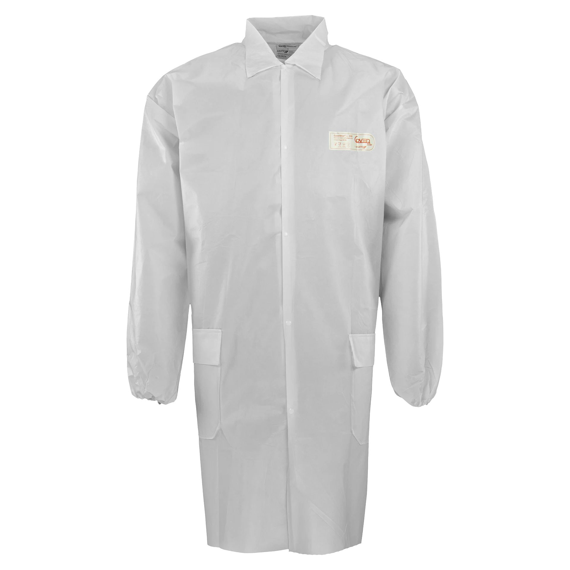 COVERSTAR CKI-XL Chemikalienschutzkittel CoverStar® Gr.XL weiß