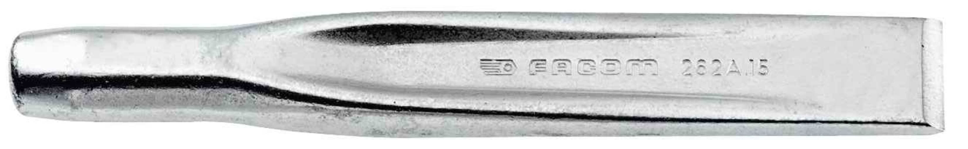 Facom 262A.25 Flachmeissel Hohlprofil runder Kopf 29mm